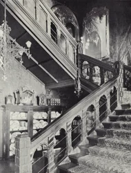 Kensington, Holland House, Haupttreppe, ca. 1607